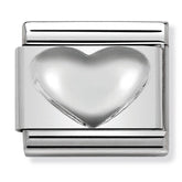Nomination Composable Classic Link 330106/01 Heart in 925 Silver